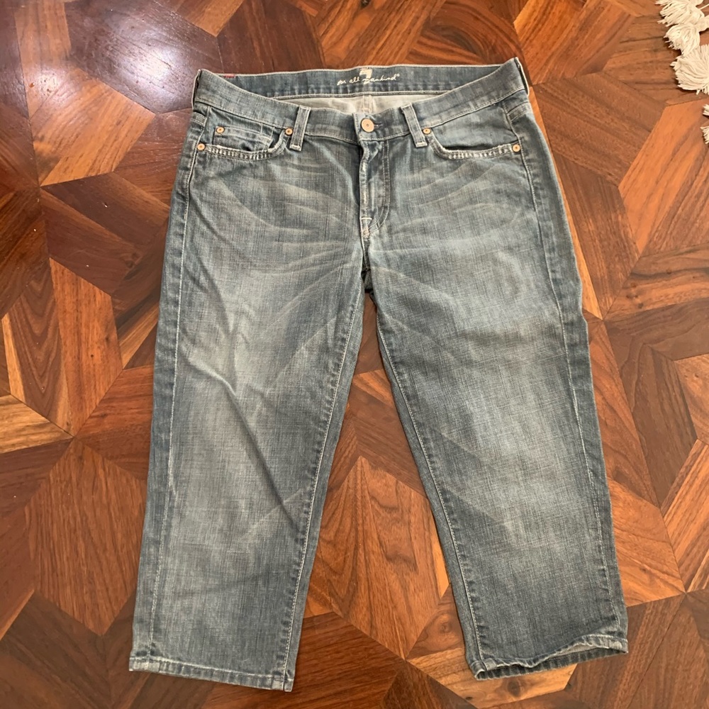 7 for all mankind Roxanne Jean shorts size 28